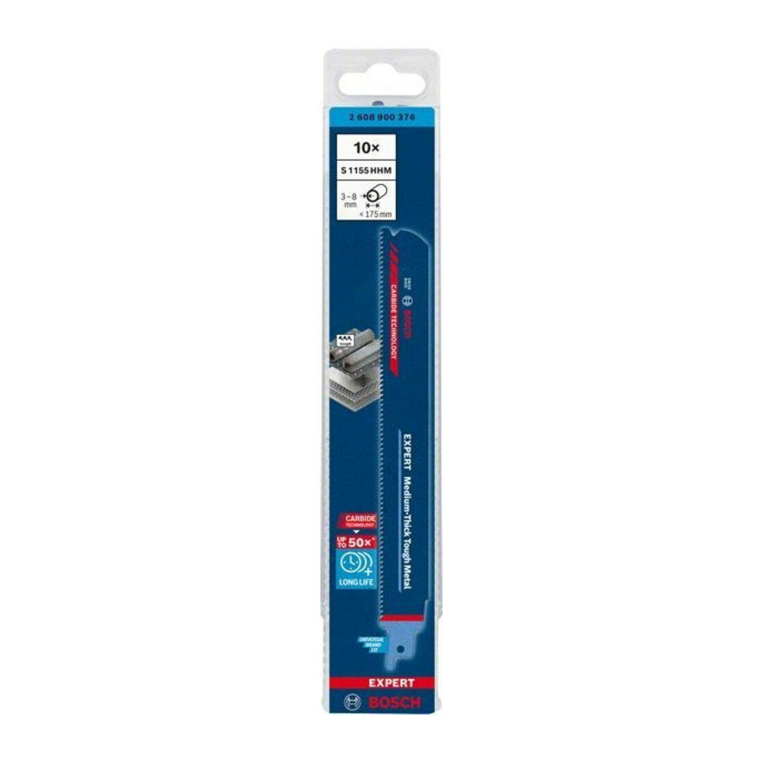 Bosch Säbelsägeblatt Expert S 1155 HHM Pack a 10 St