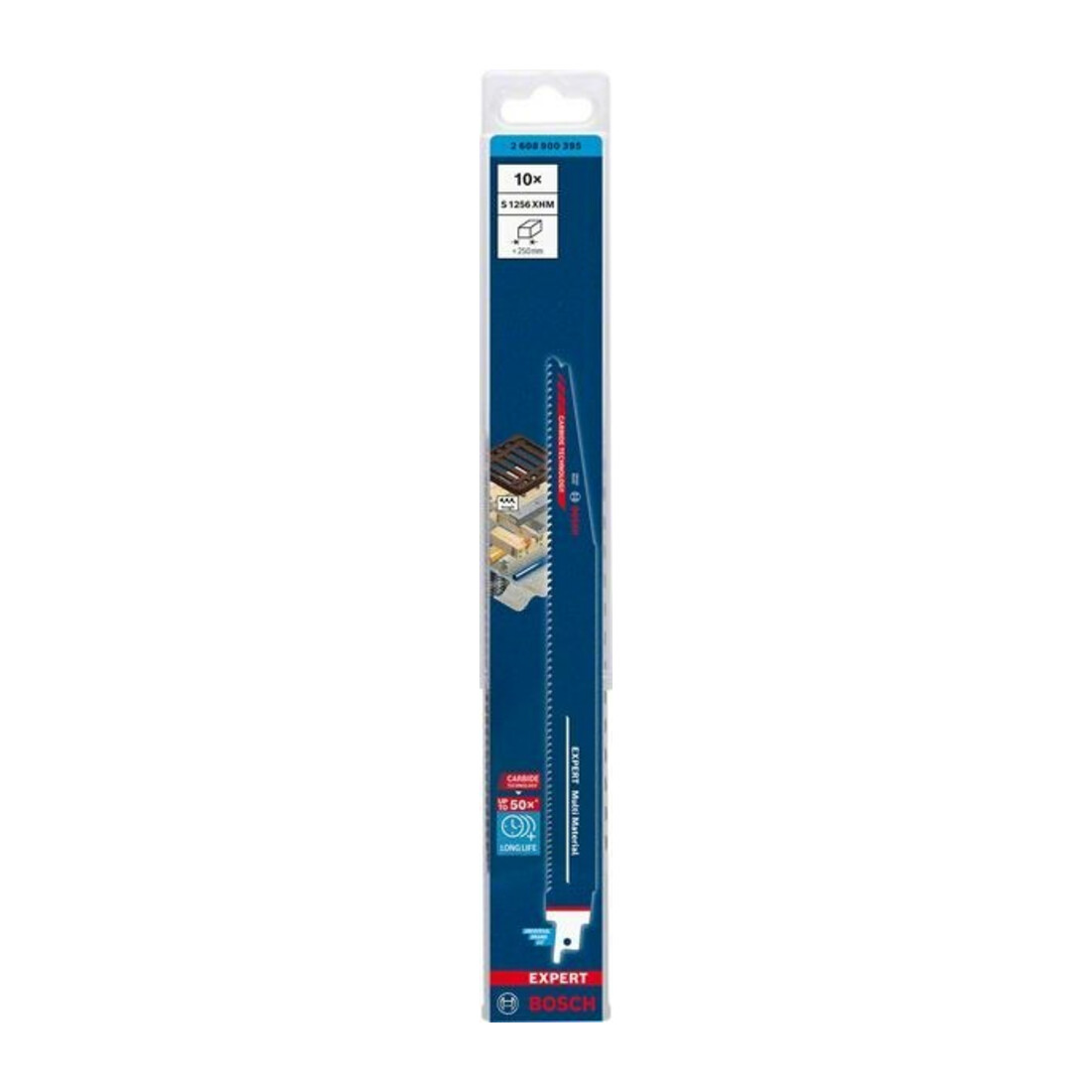 Bosch Säbelsägeblatt EXPERT S 1256 XHM VE à 10 Stück Multi Material