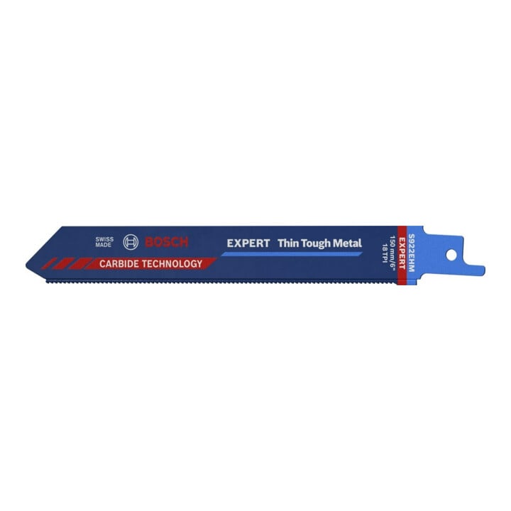 Bosch Säbelsägeblatt EXPERT S 922 EHM VE à 10 Stück Thin Tough Metal