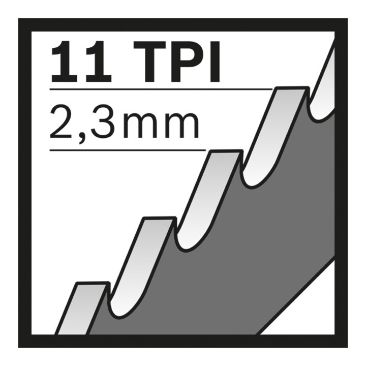 Bosch Säbelsägeblatt M 1142 H Top for Wood für PFZ 500 E