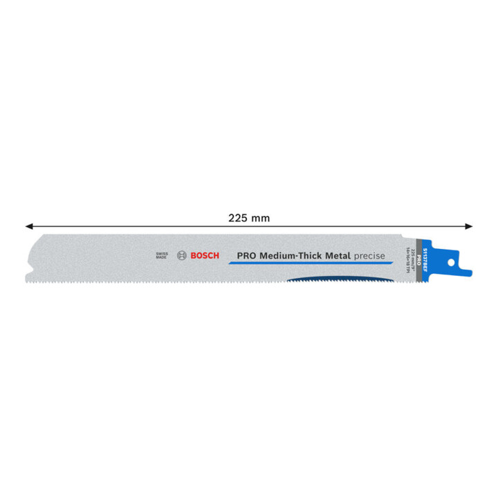 Bosch Säbelsägeblatt PRO Medium-Thick Metal precise S1137BEF 1,1 x 25 x 225mm 25-tlg.