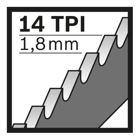 Bosch Säbelsägeblatt S 1122 BF, Flexible for Metal