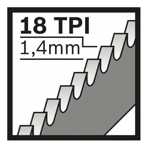 Bosch Säbelsägeblatt S 1122 EF, Flexible for Metal