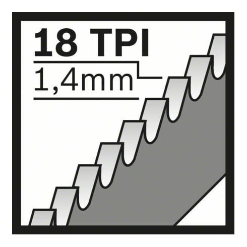 Bosch Säbelsägeblatt S 1122 EF, Flexible for Metal