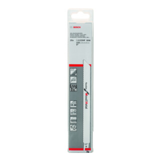 Bosch Säbelsägeblatt S 1122 HF VE à 25 Stück Flexible f Wood and Metal