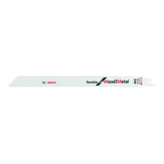 Bosch Säbelsägeblatt S 1122 VF VE à 25 Stück Flexible f Wood and Metal