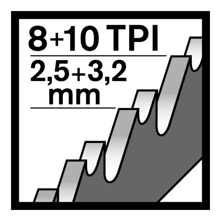 Bosch Säbelsägeblatt S 1136 CHF, Endurance for Heavy Metal
