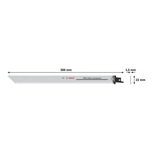 Bosch Säbelsägeblatt S 1213 AWP, Precision for FiberInsulation