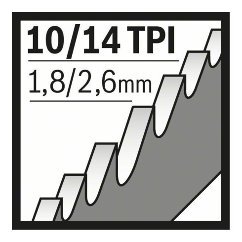 Bosch Säbelsägeblatt S 1225 VF, Heavy for Metal