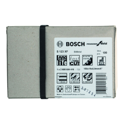 Bosch Säbelsägeblatt S 123 XF, Progressor for Metal