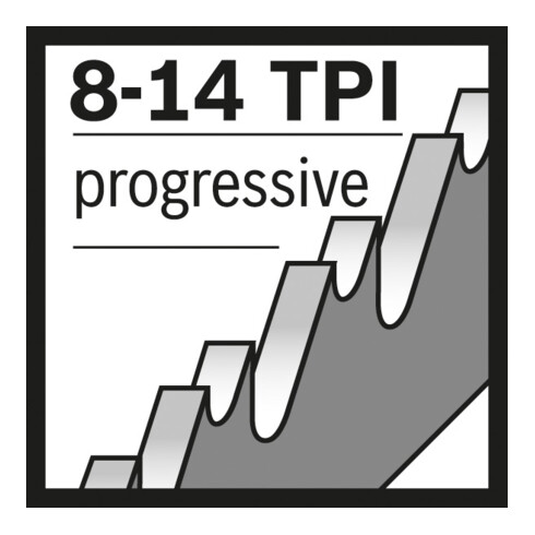 Bosch Säbelsägeblatt S 123 XF, Progressor for Metal