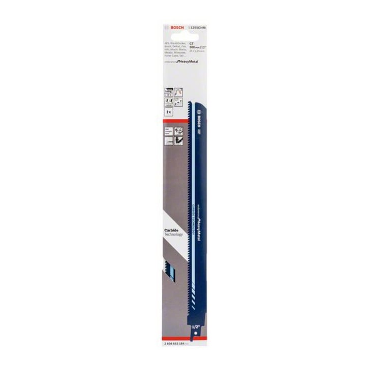 Bosch Säbelsägeblatt S 1255 CHM, Endurance for HeavyMetal