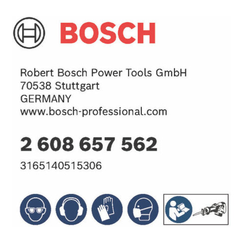Bosch Säbelsägeblatt S 1411 DF, Heavy for Wood and Metall