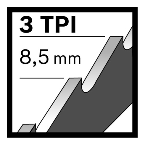 Bosch Säbelsägeblatt S 1542 K, Top for Wood
