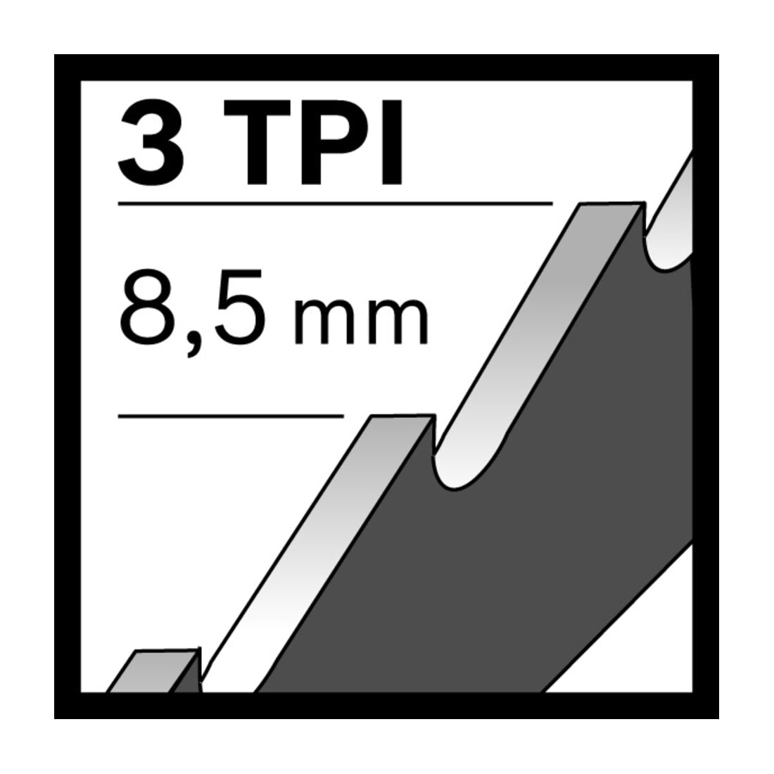 Bosch Säbelsägeblatt S 1542 K, Top for Wood
