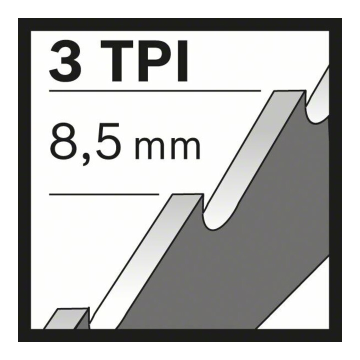 Bosch Säbelsägeblatt S 1542 K, Top for Wood