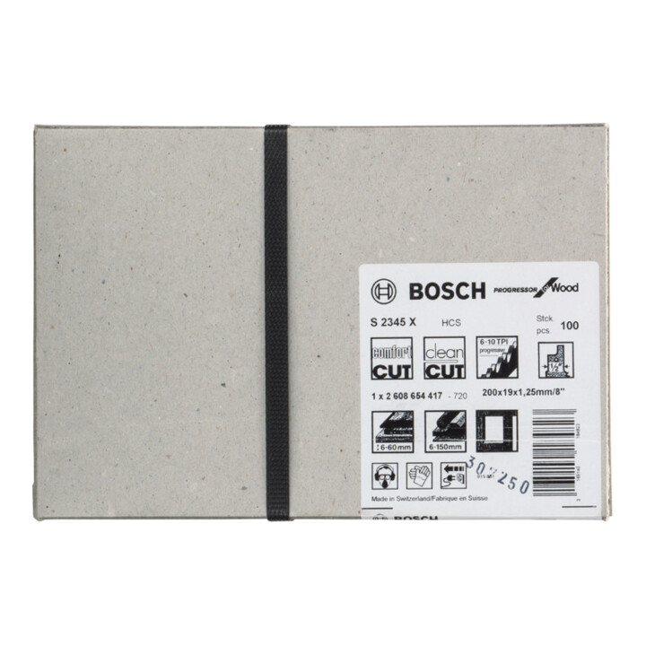 Bosch Säbelsägeblatt S 2345 X, Progressor for Wood