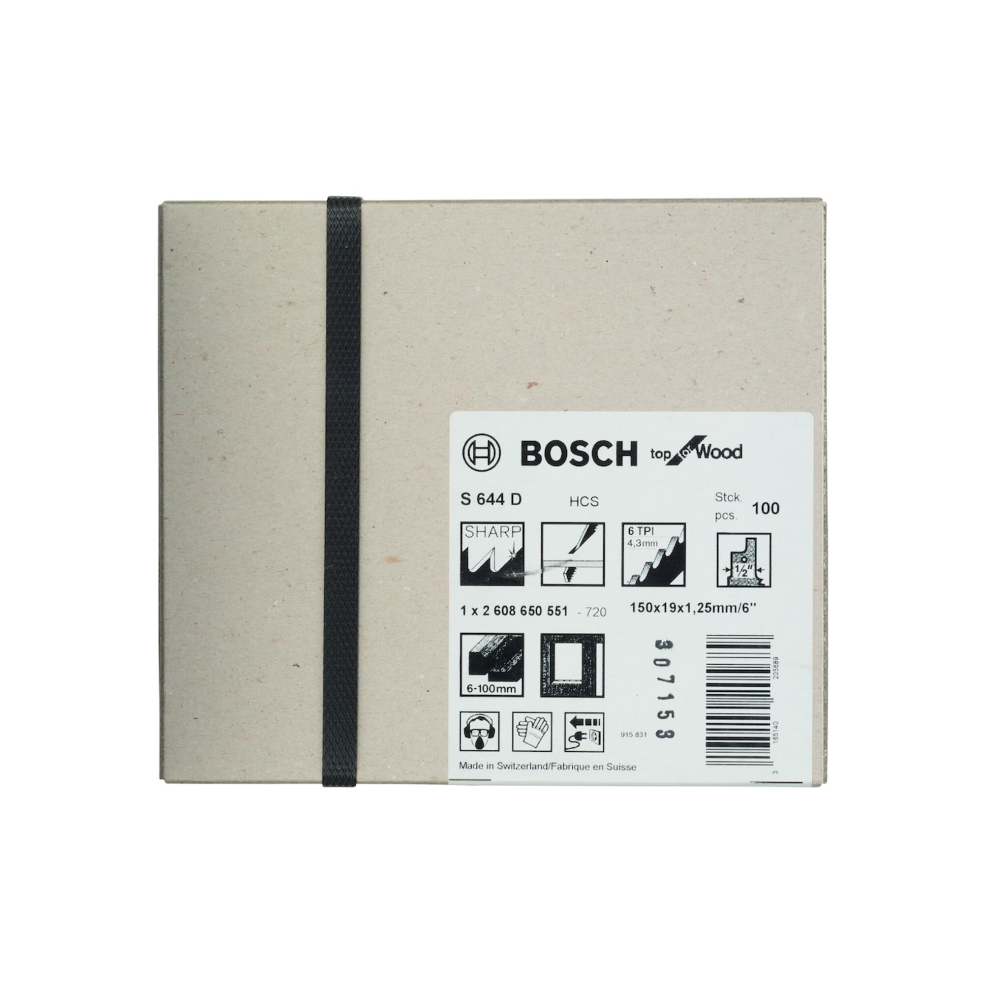 BOSCH Säbelsägeblatt S 644 D, Top for Wood