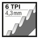 Bosch Säbelsägeblatt S 644 D, Top for Wood-5