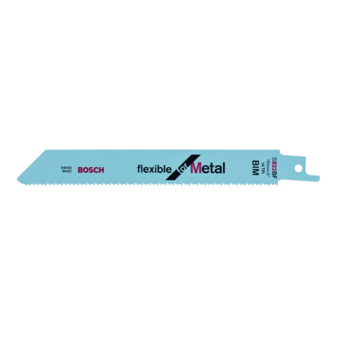 Bosch Säbelsägeblatt S 922 BF, Flexible for Metal