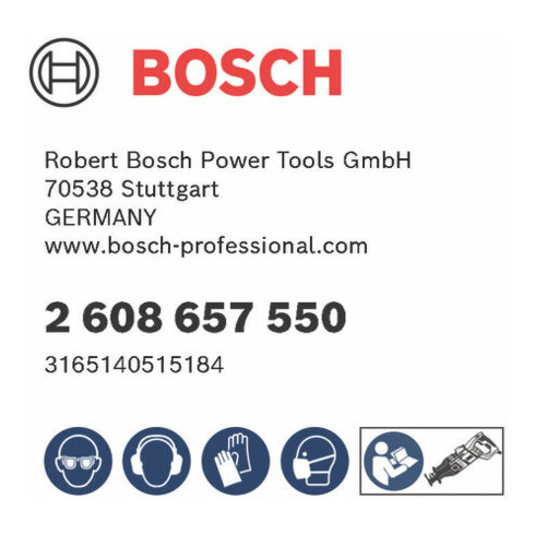 Bosch Säbelsägeblatt S 922 BF, Flexible for Metal