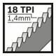 Bosch Säbelsägeblatt S 922 EF VE à 100 Stück Flexible for Metal