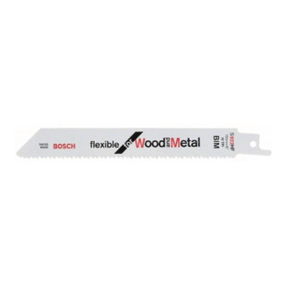 Bosch Säbelsägeblatt S 922 HF, Flexible for Wood and Metal