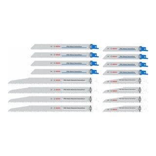Bosch Säbelsägeblatt Set PRO Tough Box 16-tlg.