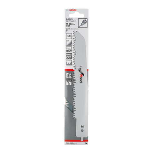 Bosch Sägeblatt HCS M 1131 L Top for Wood für Bosch-Multisäge PFZ 500 E