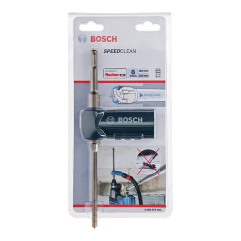 Bosch Saugbohrer SDS plus-9 Speed Clean 8 x 100 x 230 mm