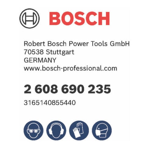 Bosch Scalpello a punta con attacco SDS max, 400mm, 10pz.