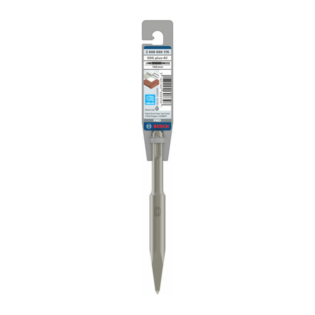 Bosch Scalpello a punta con attacco SDS plus 140mm