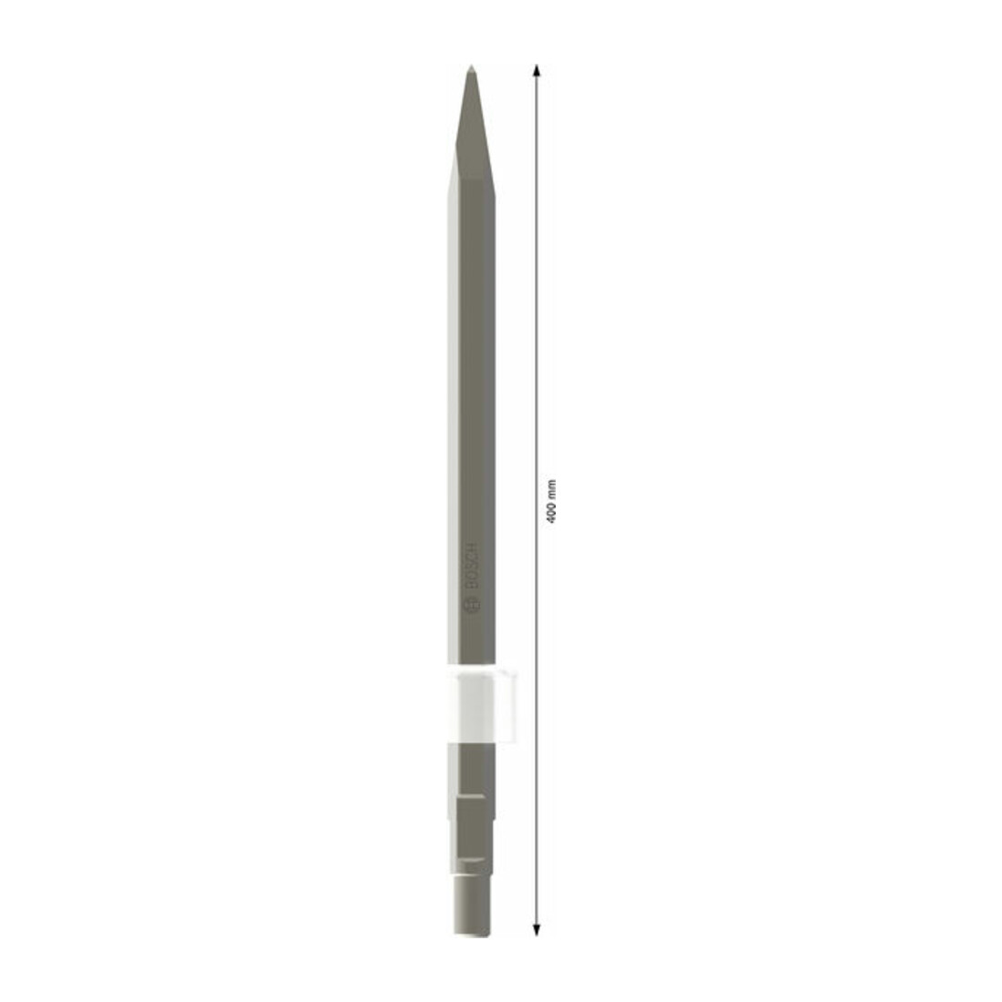 Bosch Scalpello a punta esagonale con collare tornito 400mm