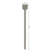 Bosch Scalpello a vanga con attacco SDS-max-4