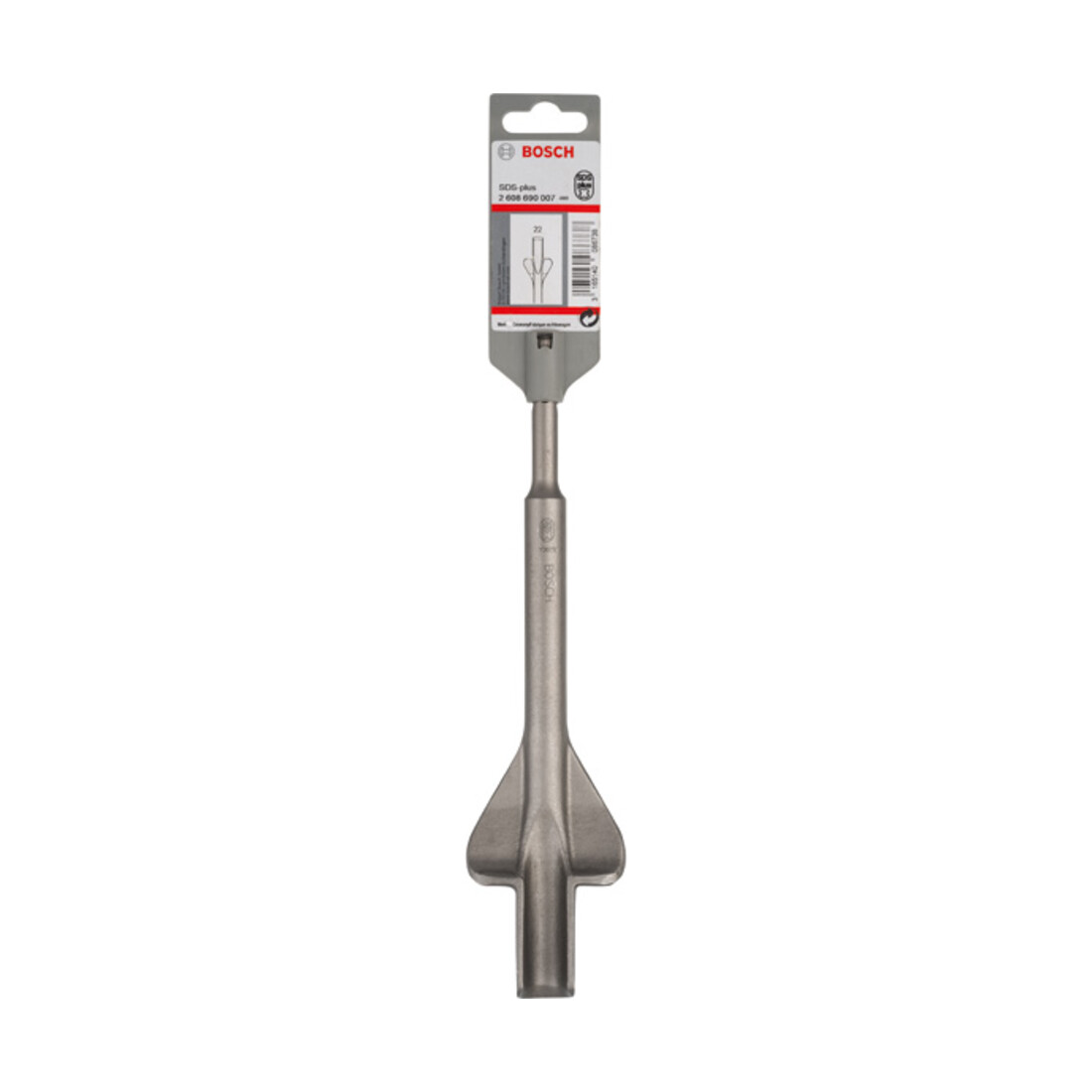 Bosch Scalpello ad alette/a canale SDS plus, 250 x 22 mm