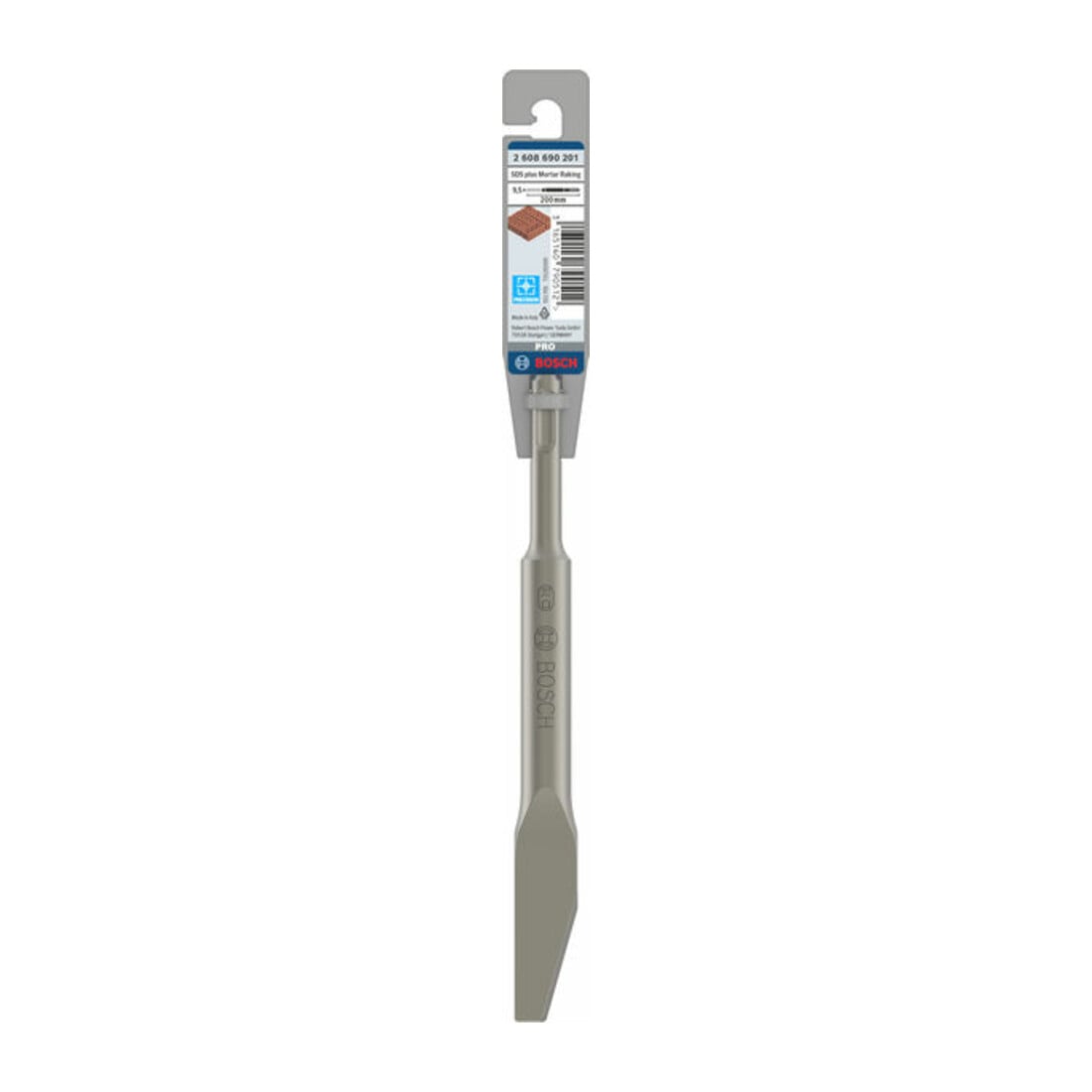Bosch Scalpello per malta SDS plus 200x9,5mm