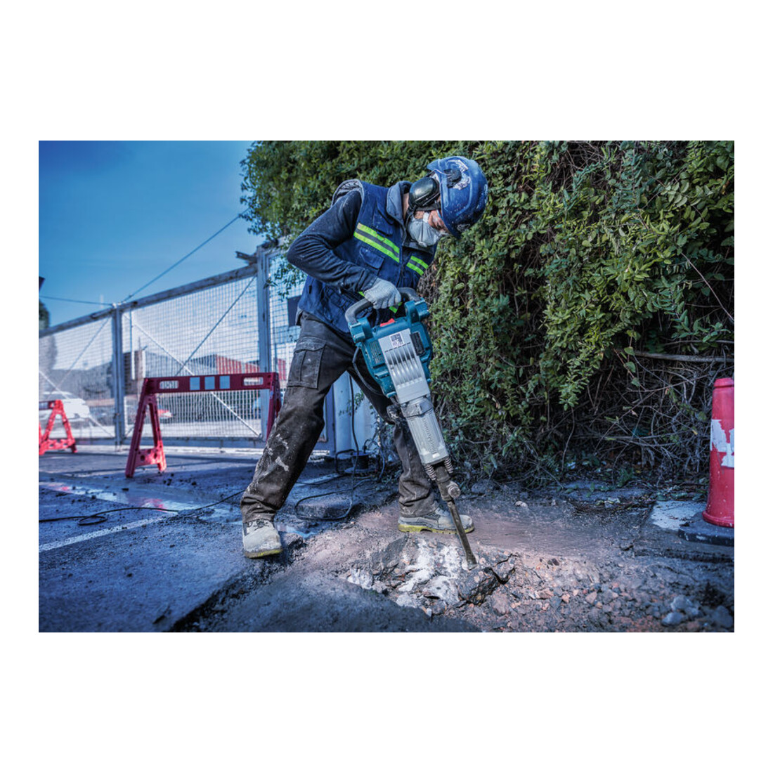 Bosch Scalpello piatto 30mm con attacco esagonale 400x35mm