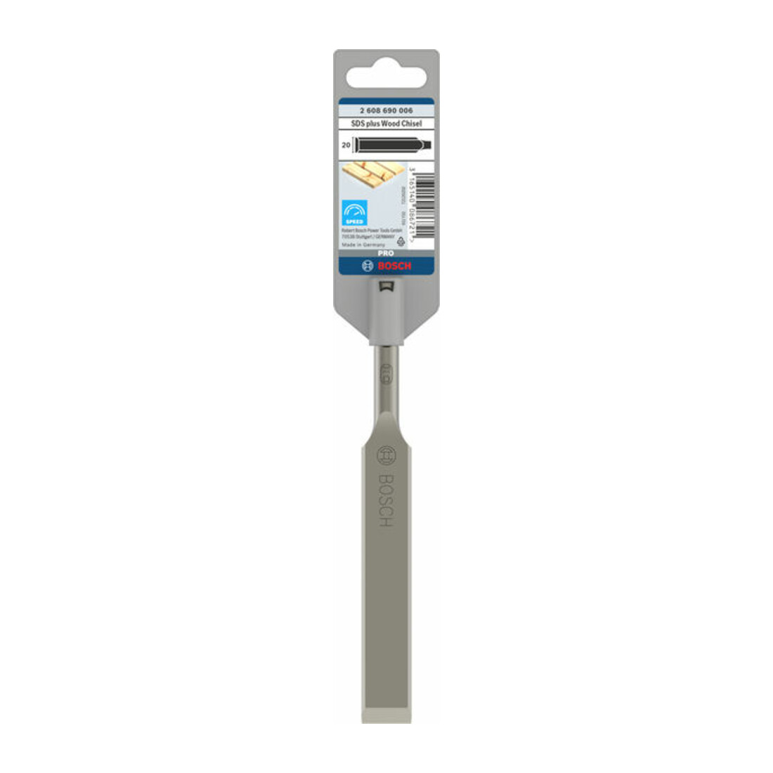 Bosch Scalpello SDS plus, 175x20mm