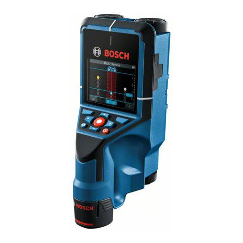 Bosch Scanner da parete localizzatore D-tect 200 C con 1x batteria GBA 12 V 2,0 Ah