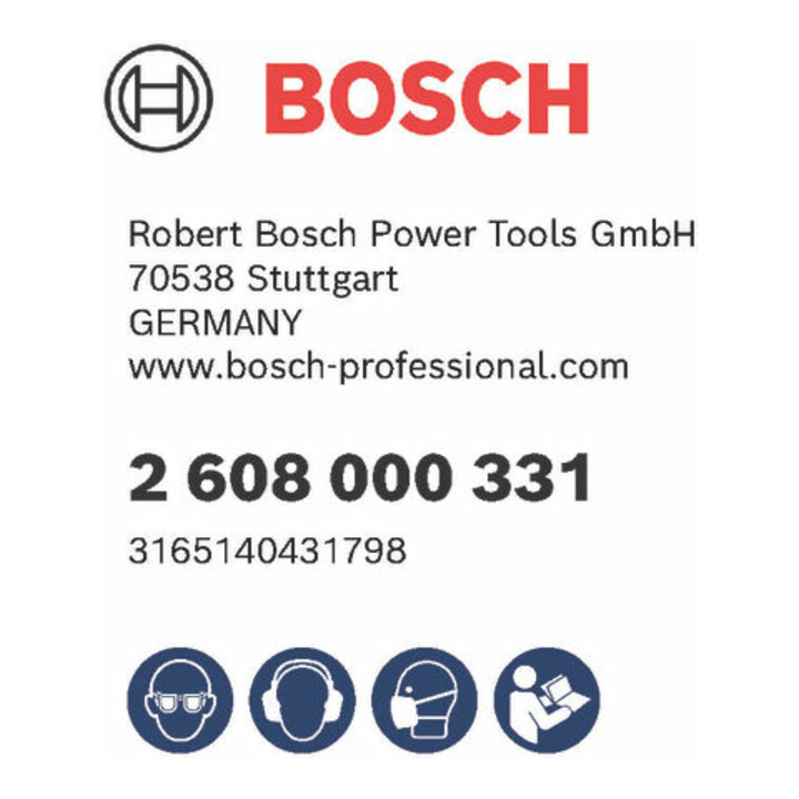 Bosch schaafaanslag voor Bosch bovenfrees GKF 600 Professional