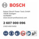 Bosch schaafmes, recht, HM, 35-5