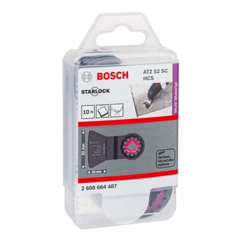 Bosch Schaber HCS ATZ 52 SC starr 26 x 52 mm