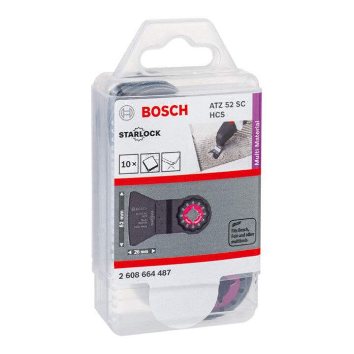 Bosch Schaber HCS ATZ 52 SC starr 26 x 52 mm