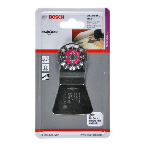 Bosch Schaber HCS ATZ 52 SFC flexibel 38 x 52 mm