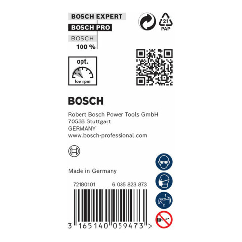 Bosch Schalungs- und Installationsbohrer 20 x 400 mm d 10 mm