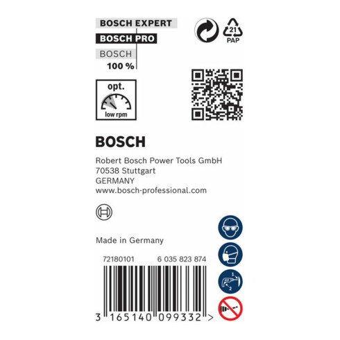 Bosch Schalungs- und Installationsbohrer 22 x 400 mm d 10 mm