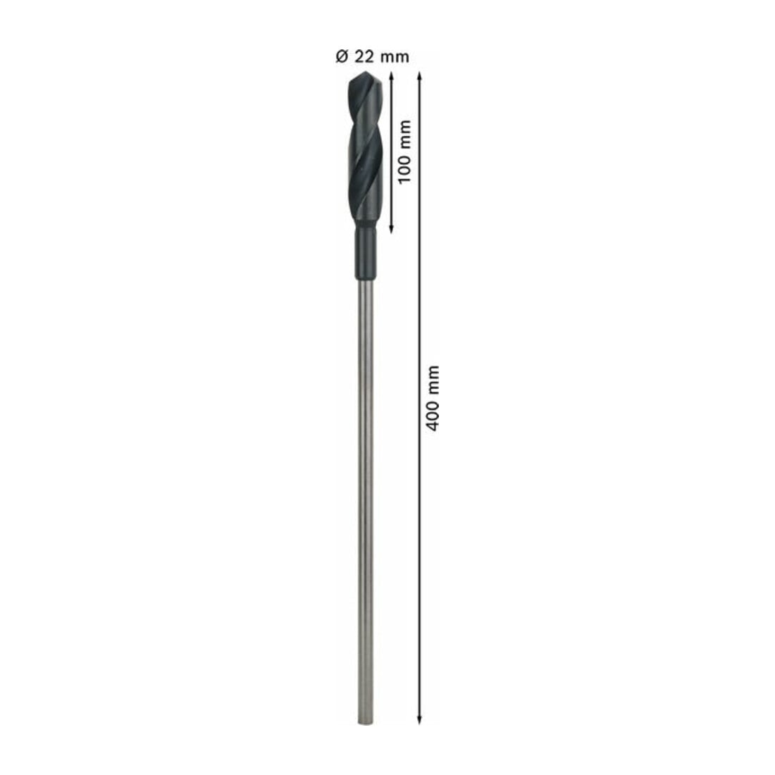 Bosch Schalungs- und Installationsbohrer 22 x 400 mm d 10 mm