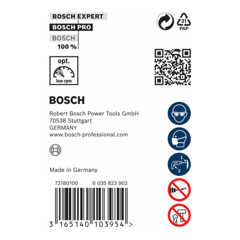 Bosch Schalungs- und Installationsbohrer SDS-plus