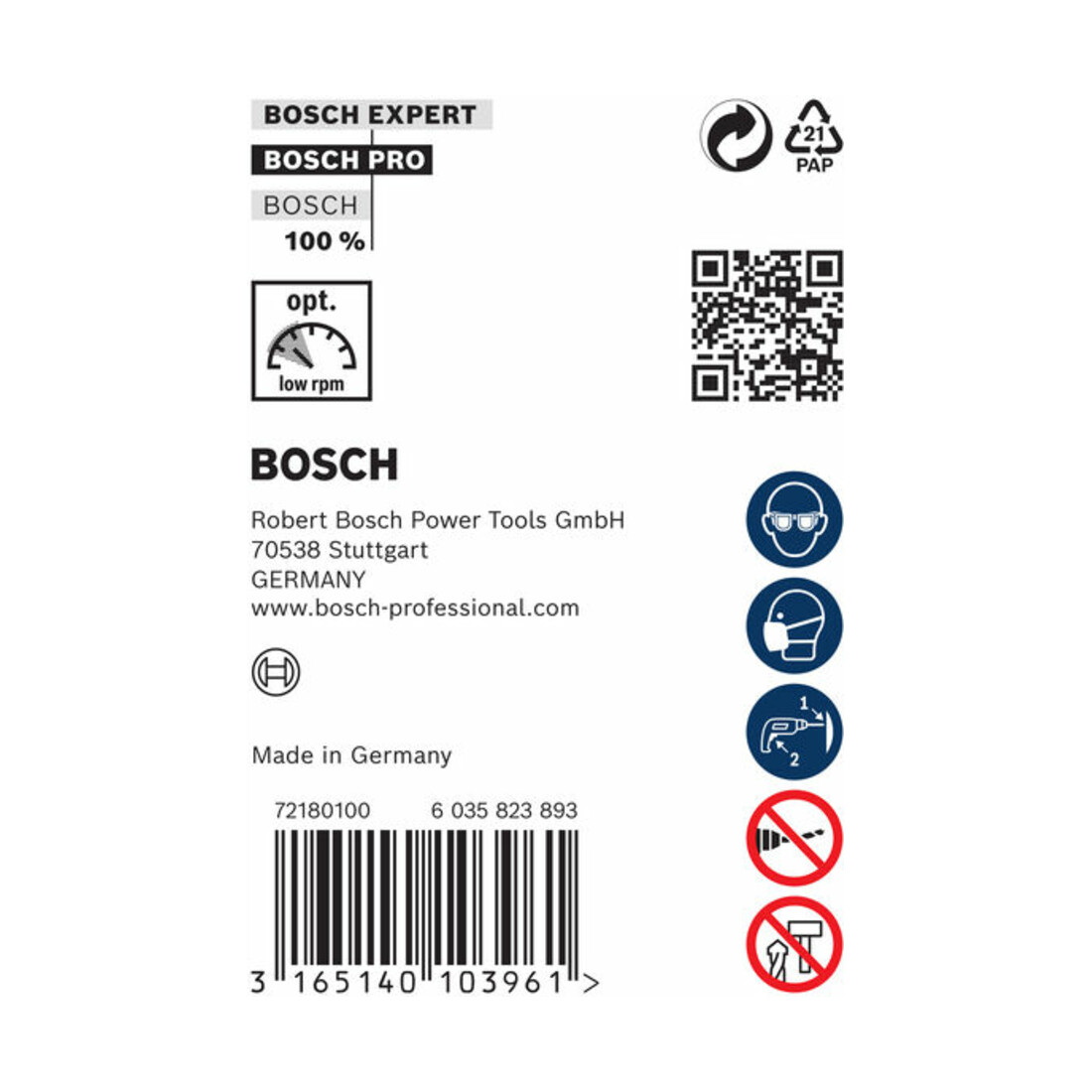 Bosch Schalungs- und Installationsbohrer SDS plus 12 x 400 mm