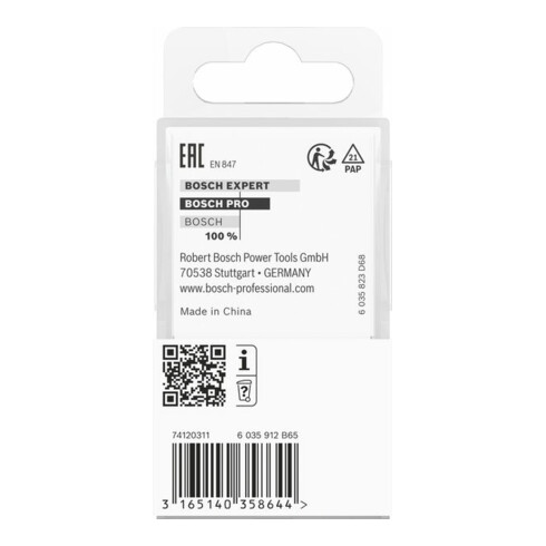 Bosch Schanier groeffrees Standard for Wood 8 mm D1 12,7 mm L 12,7 mm G 50,8 mm
